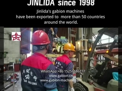 重量用GLD-2ガビオン生産ライン 作業幅4300 メッシュサイズ80x100mm