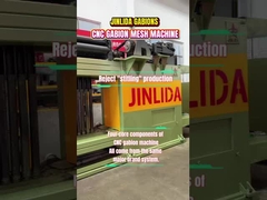 JINLIDA CNC かご網機：最高級コンポーネントによる生産の革新