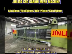 JINLIDA CNC ガビオンメッシュマシン: 1万平方メートルの日用出力