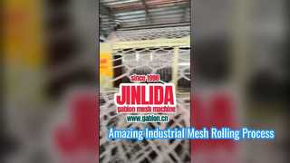 高速全自動蛇籠メッシュ機生産ライン