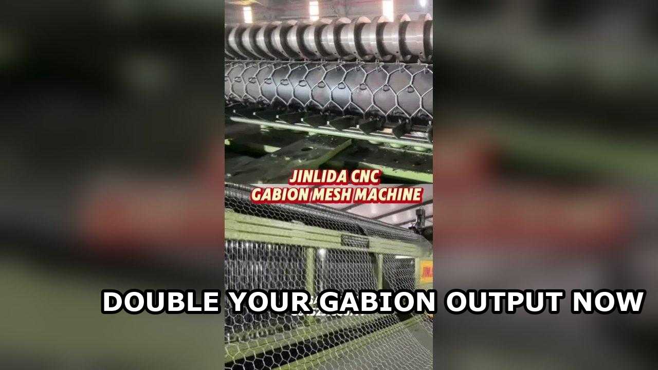 Struggling with Low Output? How Can This Gabion Machine Double Your Capacity?