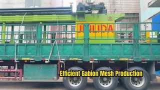 約 30 年を経て再び信頼される |別の Jinlida Gabion メッシュ マシンが納品準備完了
