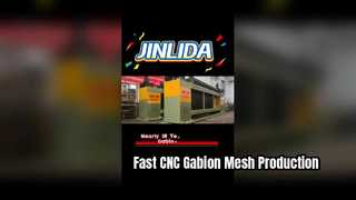 JINLIDA CNC 蛇籠メッシュマシン |シンプルな操作、迅速な生産