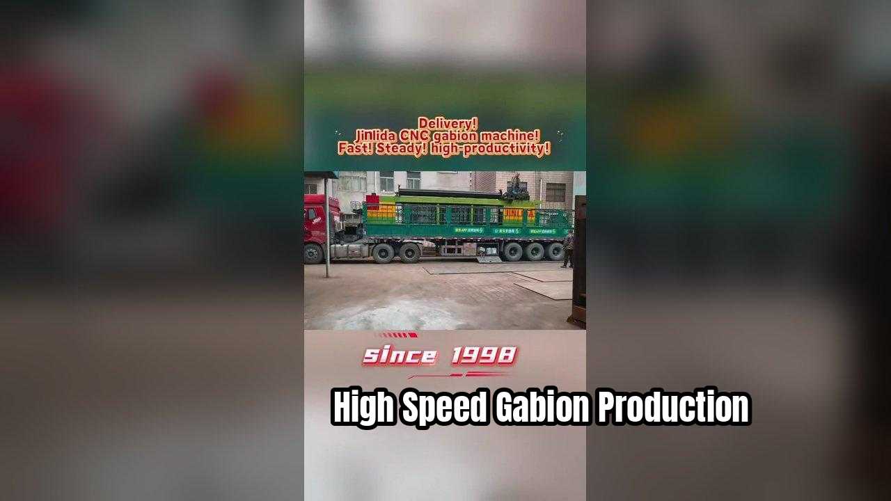 High Speed Gabion Mesh Machine for Maximum Output