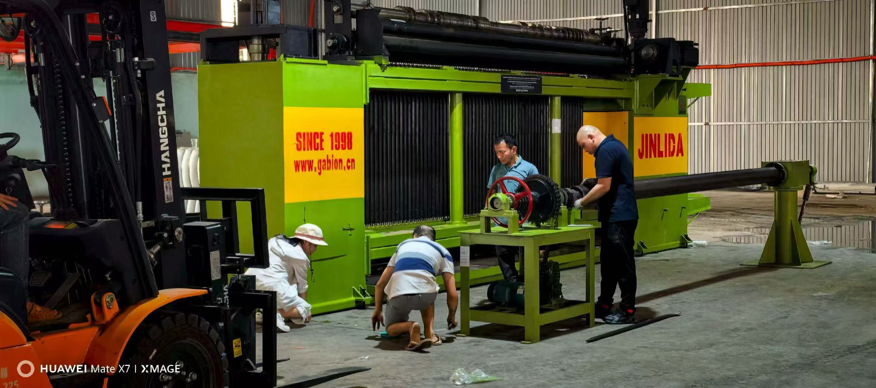 最新の企業ブログについて ジンリダは,グローバルガビオン網格メーカーを支援するために,販売後のサービスを強化