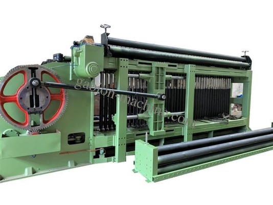 購入 二重棚ドライブ84x120mm Gabion箱の金網の網機械 オンライン製造