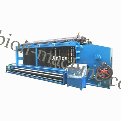 購入 自動3KWガビオン製造機械 鋼 220V 50*50mm 30m/Min オンライン製造