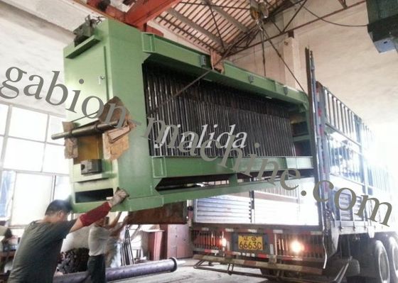 購入 効率的で耐久性のあるガビオン網の機械 2.5m 幅 4点 溶接 オンライン製造