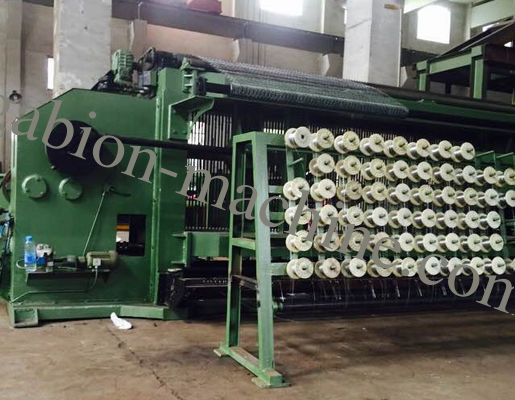 購入 自動六角形ワイヤー網機械Gabionの網機械2200mm幅 オンライン製造