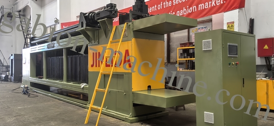 購入 5300mm 亜鉛メッキ六角形ダブルツイスト金網製造機 オンライン製造