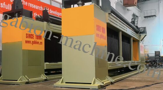 購入 JINLIDA CNC-5300 重用CNCガビオンバスケット溶接機 幅5300mm ダブルツイストメッシュ生産設備 オンライン製造