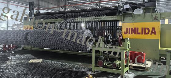 買う 65KW 太いワイヤー生産用の頑丈な CNC 蛇籠メッシュ製造機 オンライン製造