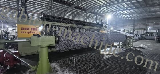 購入 CNC ガビオンメッシュ機械サプライヤー | 60×80mm | 3.0–4.0mm ワイヤー | 高速ガビオンボックス機械 販売中 オンライン製造