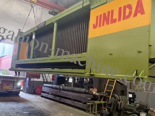 購入 LNWL-5 CNC ガビオンメッシュマシン 4300mm 作業幅 PLC サーボドライブ 川岸斜面保護 オンライン製造