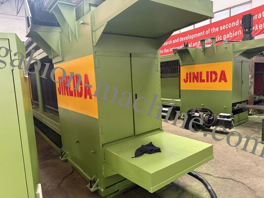 買う 連続ワイヤー生産用の頑丈な CNC 蛇籠メッシュ製造機 オンライン製造