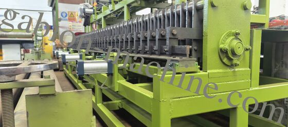 買う Automatic Gabion Basket Edge Winding Machine | Gabion Box Edge Closing Machine オンライン製造