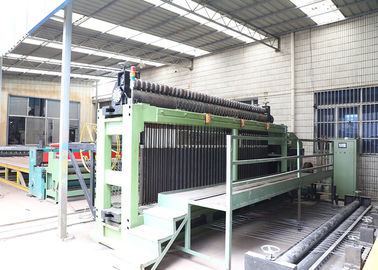 購入 100x120mmの網サイズ自動オイル システム4300mm Gabion機械 オンライン製造