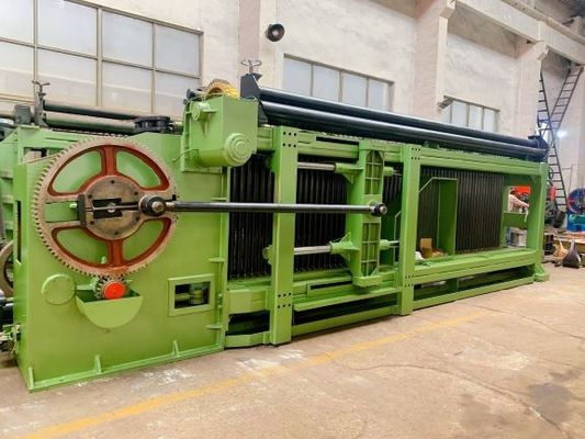 購入 225m/H自動停止3.2mmワイヤー110*130mm Gabion箱機械 オンライン製造