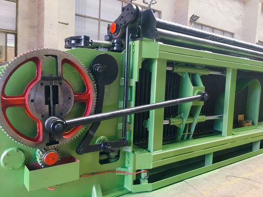 購入 順調な3.2mmの直径195m/HワイヤーJaliの六角形の網機械 オンライン製造