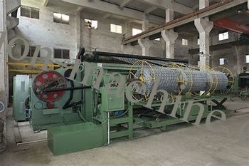 購入 25r/Minは重く土木工学のための上塗を施してあるGabionワイヤーおり機械を亜鉛でメッキする オンライン製造