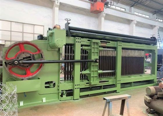 購入 二重棚ドライブ Gabion 六角形ワイヤー網機械 4.2mm ワイヤー オンライン製造