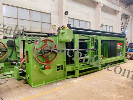 購入 容易な操作自動停止Gabion機械66*80mm金網 オンライン製造