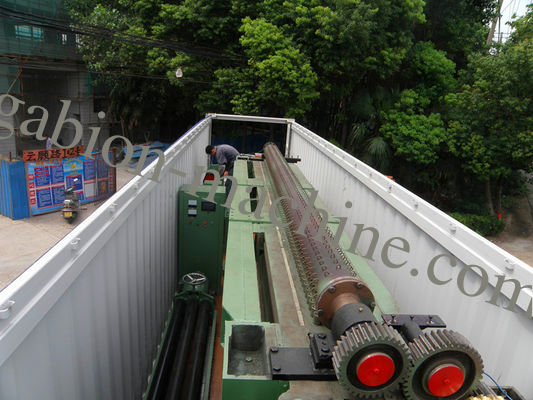 Zine は自動オイル システムとレノ Gabion の網機械/Gabion のマットレスに塗りました