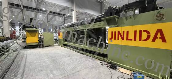 全自動CNC蛇籠製造ライン – 2m/3m/4m幅メッシュ用高精度PLC制御